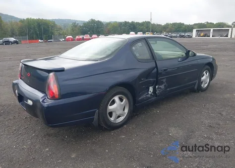 2000 Chevrolet Monte Carlo Ss из США, поврежденный, VIN 2G1WX12K5Y9241699